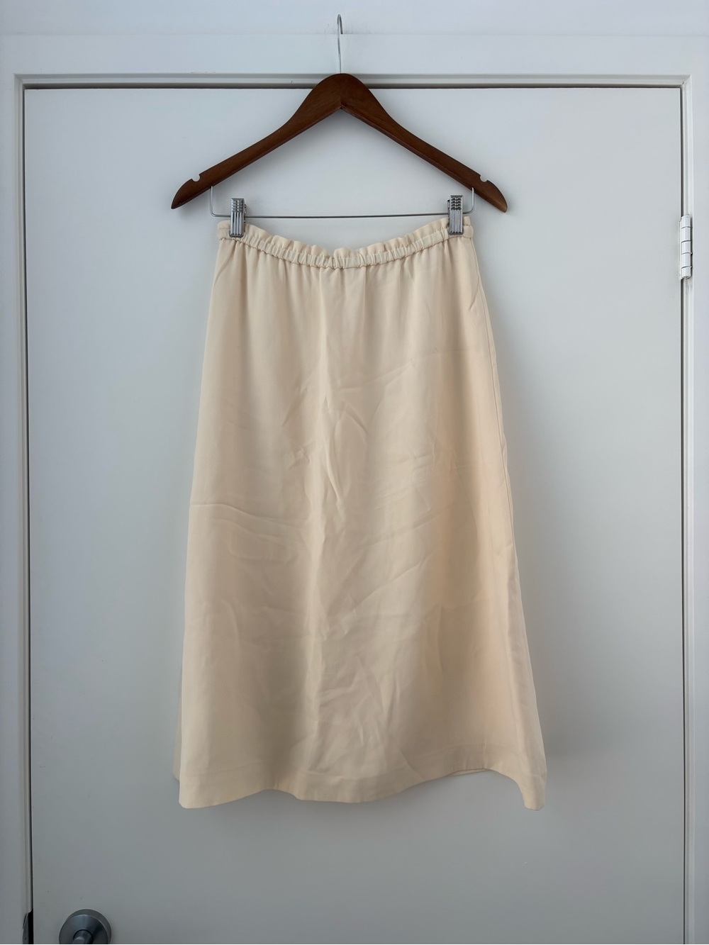 Loro Piana Lina Silk Crepe Midi Skirt 38 - Picture 5 of 16